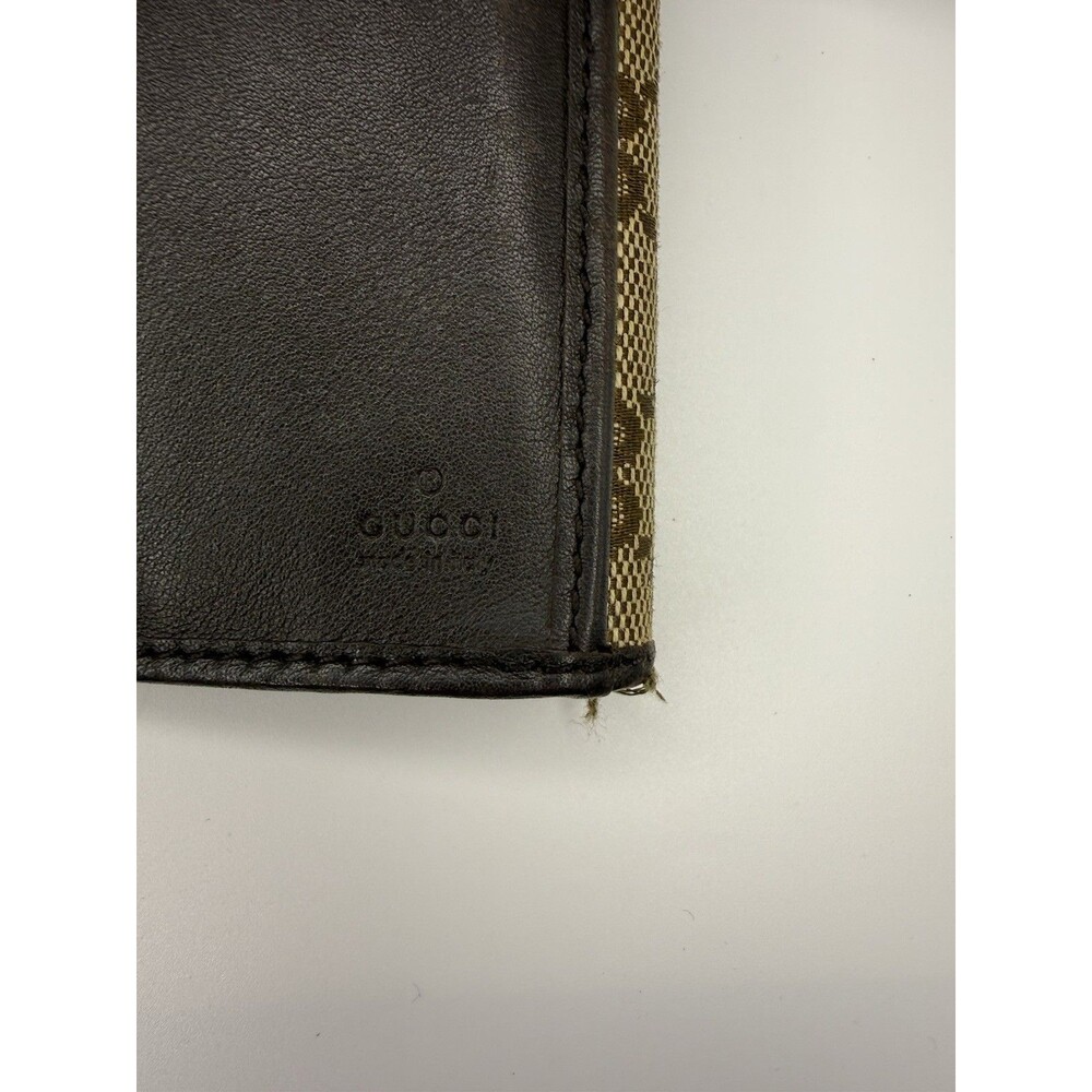 Authentic Vintage Gucci GG Canvas Tri-Fold Wallet 257012 - Heavily Flawed /As-Is - Picture 7 of 16